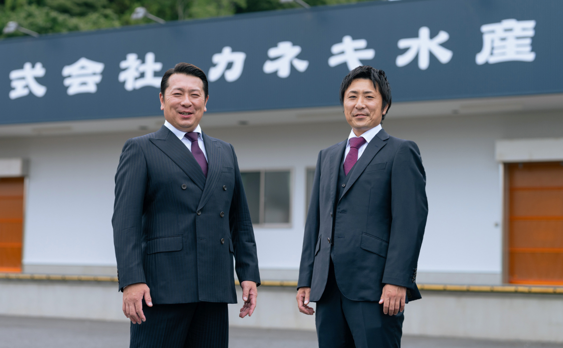 代表取締役 佐藤 慶浩・専務取締役 佐藤 直樹